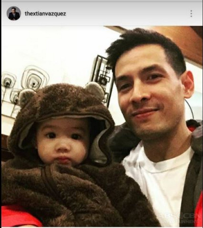 IN PHOTOS: Christian Vasquez with his little 'Inday' | ABS-CBN ...